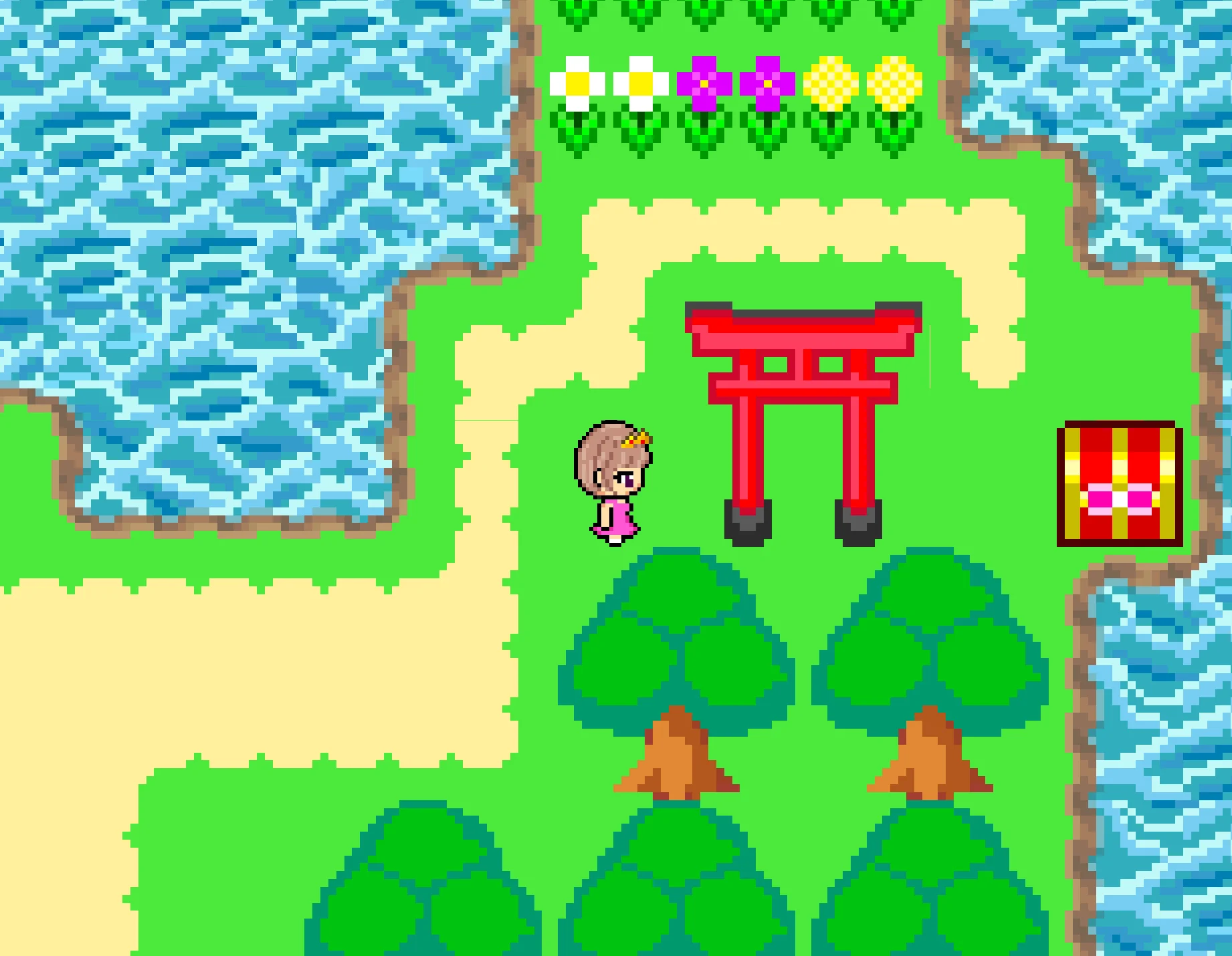 愛知クエストのゲーム画面
